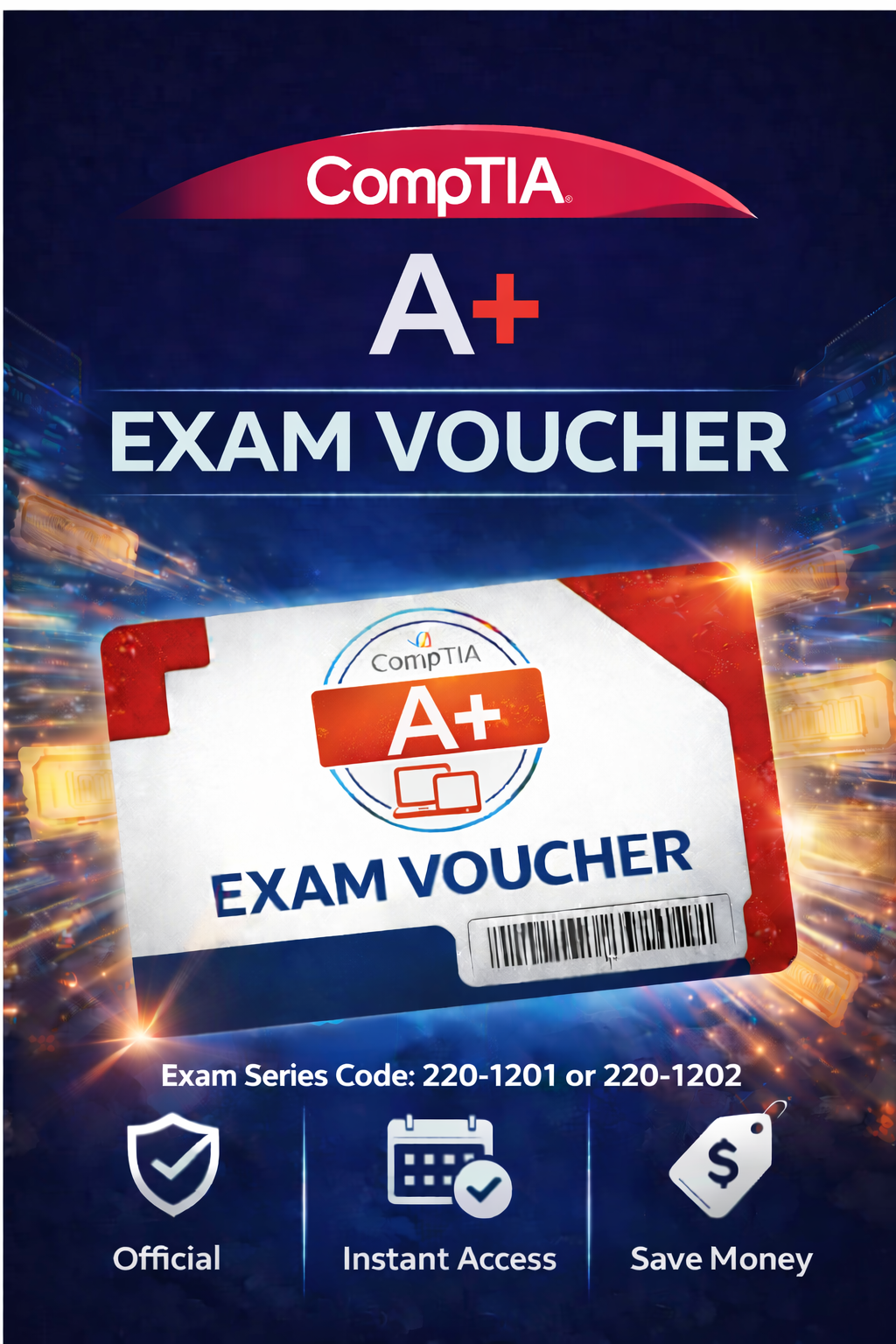 CompTIA A+ Exam Voucher