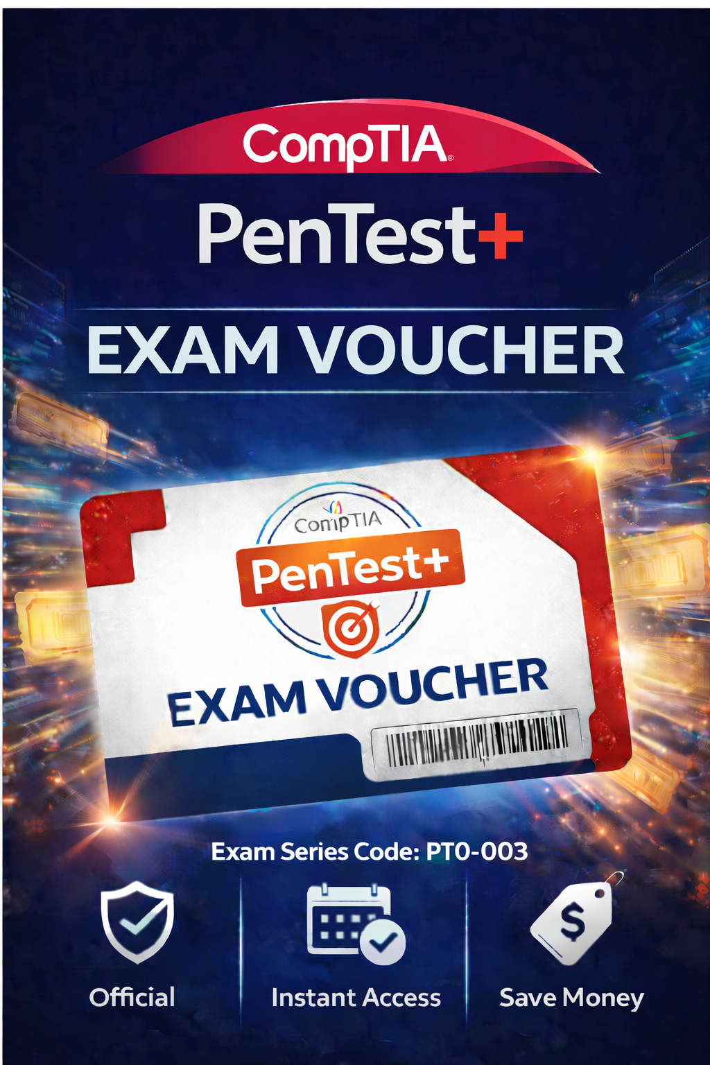 CompTIA Pentest+ Exam Voucher