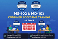 Microsoft 365 Administrator & Endpoint Management Bootcamp (MS-102 + MD-102) – 10 Days